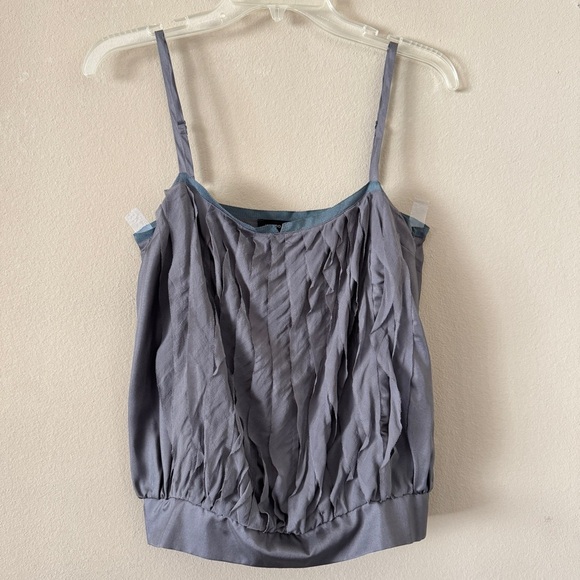 NWT In Add Minus 100% Silk Tank Camisole Blouson Top Size 2 - Picture 1 of 7